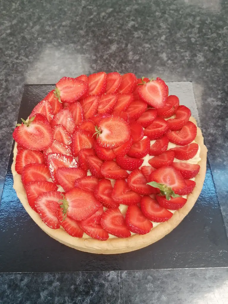 Tarte aux fraises